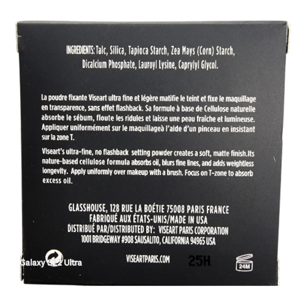 Viseart Seamless Invisible Setting Powder 8g